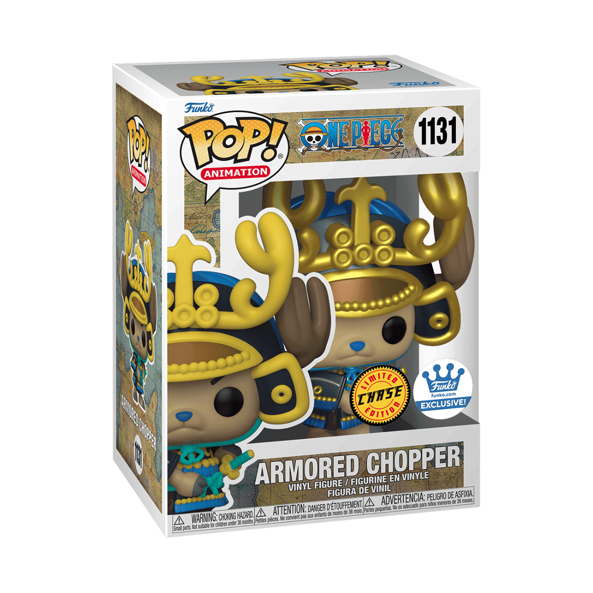 ONE PIECE ARMORED CHOPPER (CHASE) POP! VINYL FIGURE #1131
