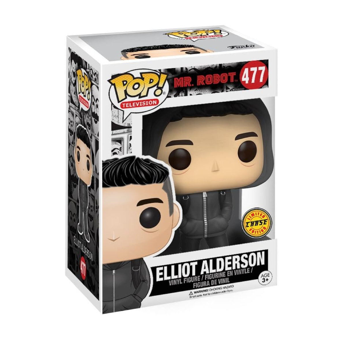 MR. ROBOT ELLIOT ALDERSON (CHASE) POP! VINYL FIGURE #477