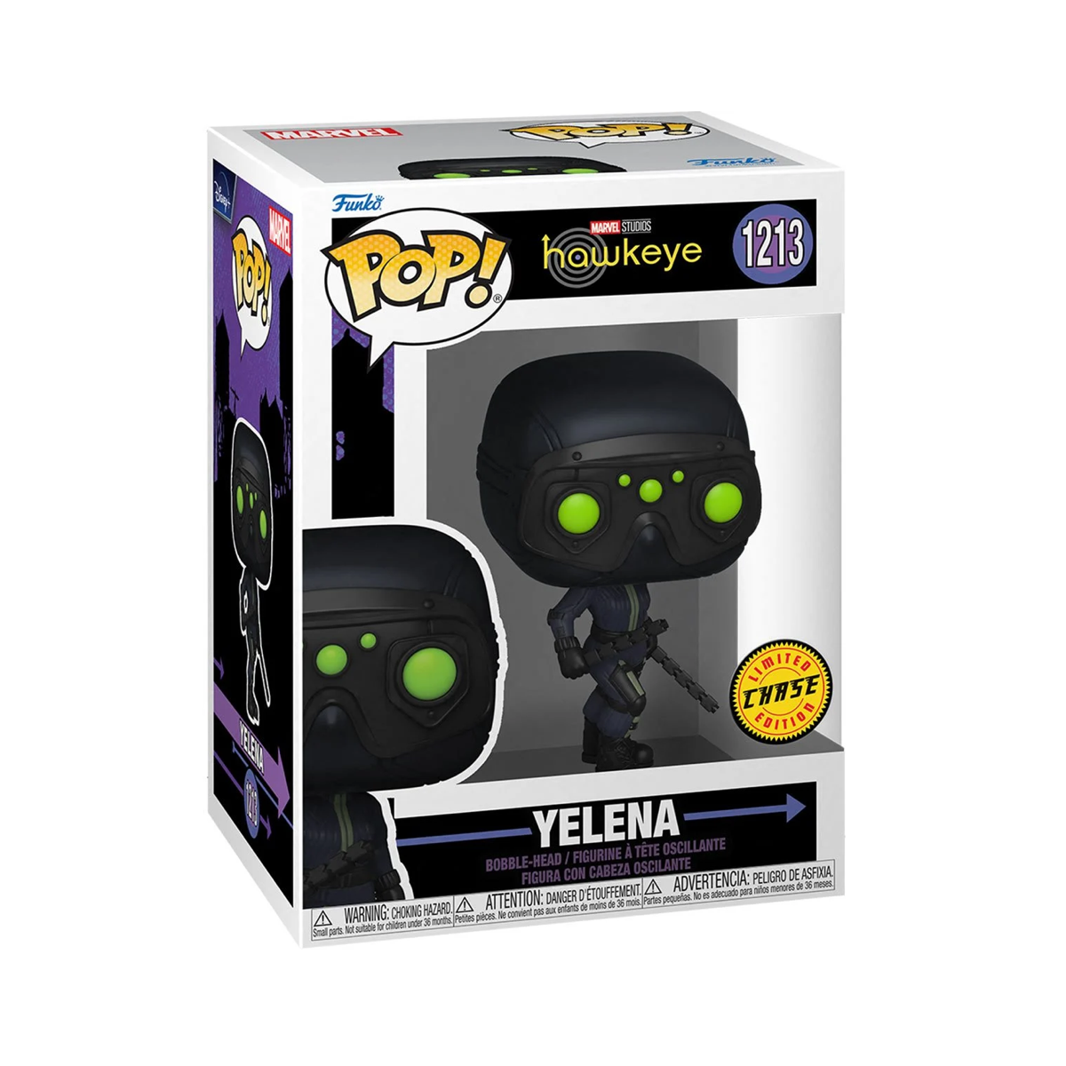 HAWKEYE YELENA (CHASE) POP! VINYL FIGURE - #1213