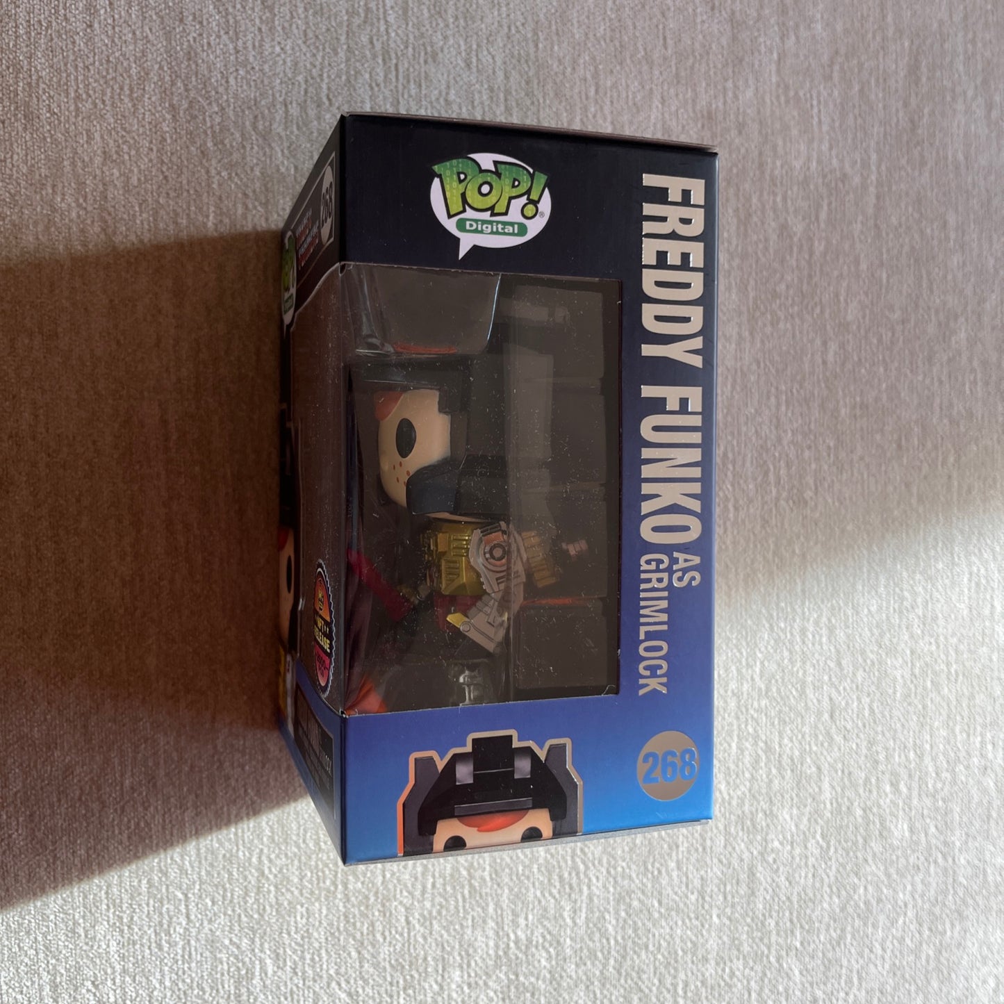TRANSFORMERS: FREDDY FUNKO AS GRIMLOCK (2,600 PCS LIMITED) (METALLIC) VINYL FIGURE #268
