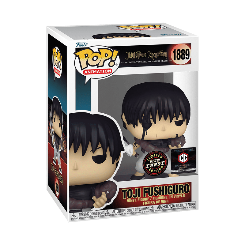 JUJUTSU KAISEN: TOJI FUSHIGURO (GLOW-IN-THE-DARK)(CHASE) (EXCLUSIVE) VINYL FIGURE #1889