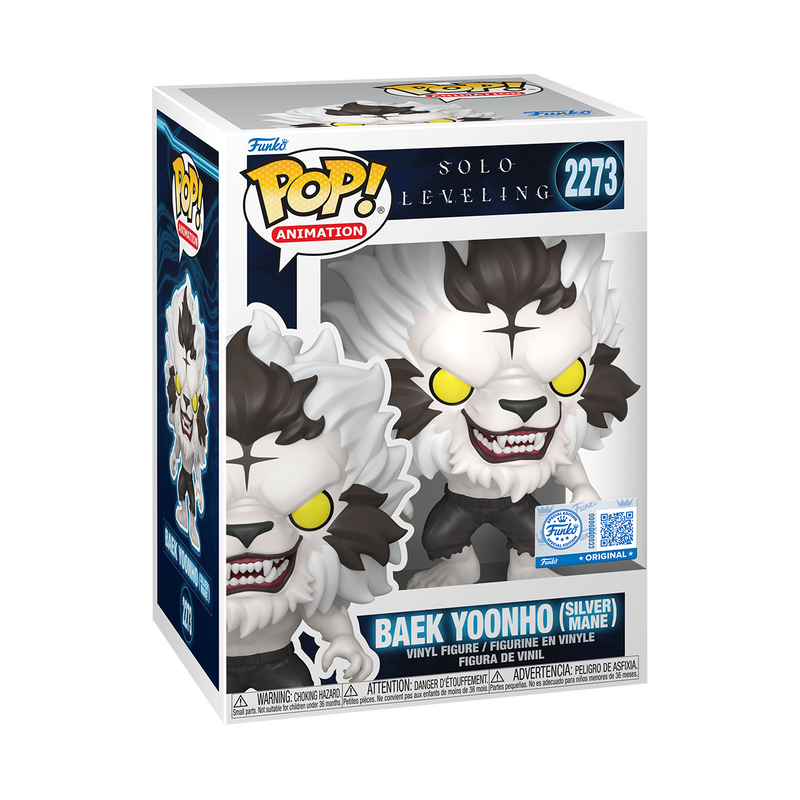 SOLO LEVELING: BAEK YOONHO (SILVER MANE) (EXCLUSIVE) VINYL FIGURE #2273