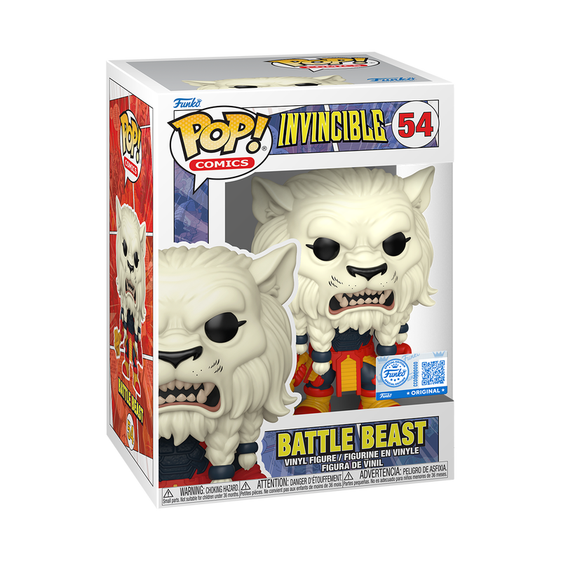 INVINCIBLE: BATTLE BEAST (EXCLUSIVE) VINYL FIGURE #54