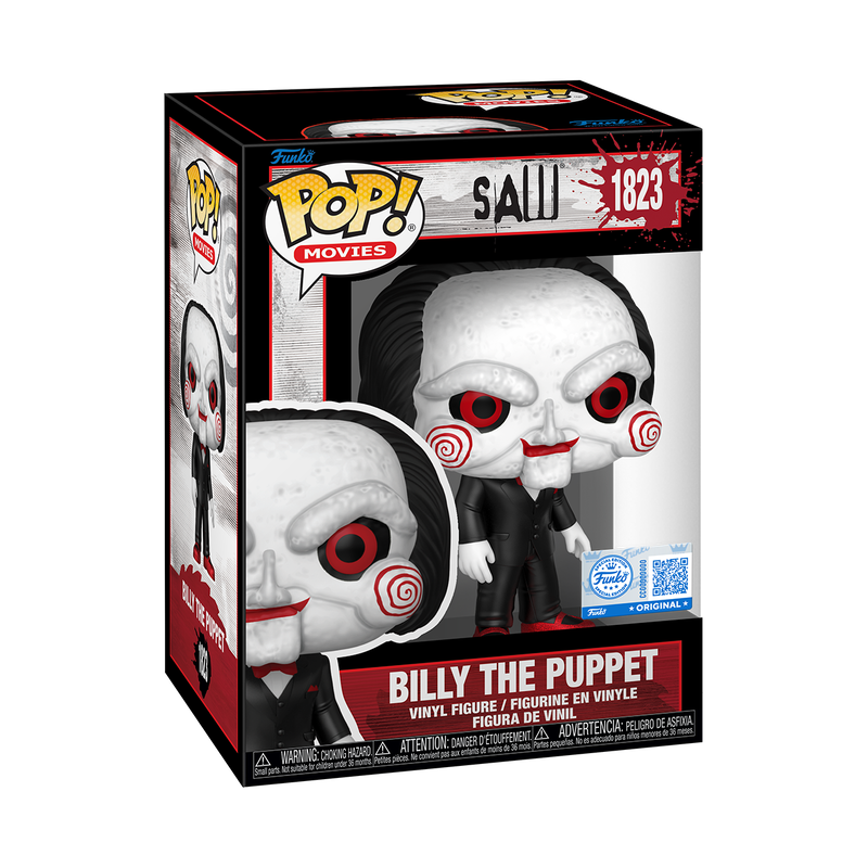 SAW: BILLY THE PUPPET WITH GLITTER SHOES (EXCLUSIVE) VINYL FIGURE #1823 PROTOTYPE