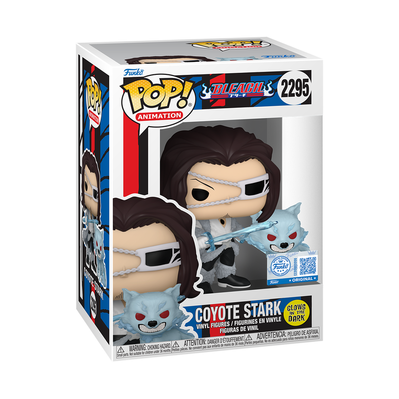 BLEACH: COYOTE STARK (GLOW-IN-THE-DARK) (EXCLUSIVE) VINYL FIGURE #2295