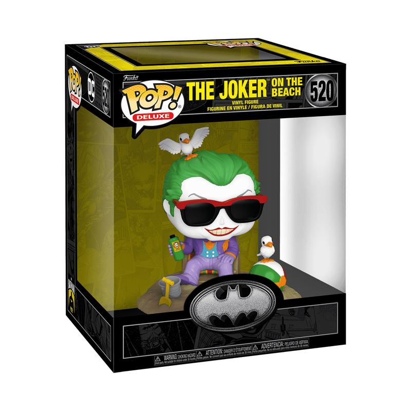 DC COMICS: THE JOKER ON THE BEACH (1989) DELUXE VINYL FIGURE #520 PROTOTYPE