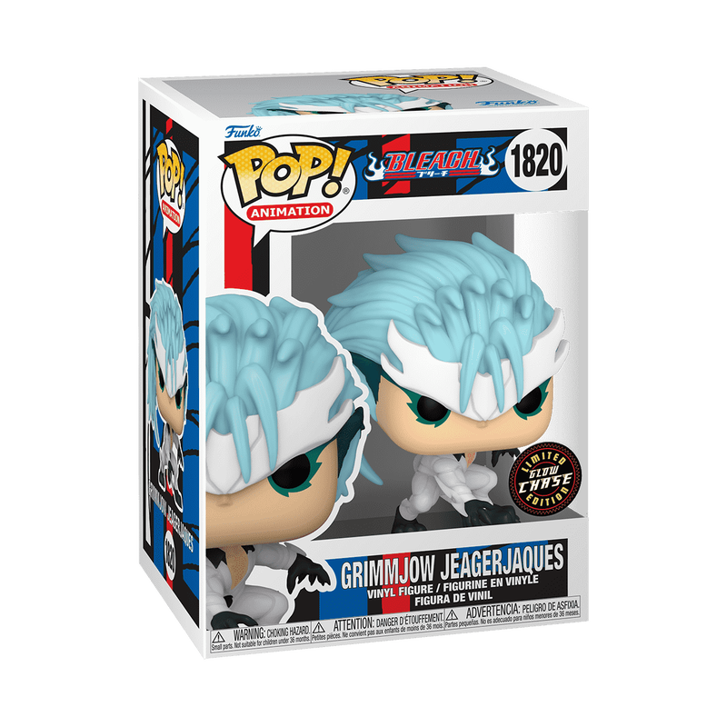 BLEACH: GRIMMJOW JEAGERJAQUE (CHASE) VINYL FIGURE #1820