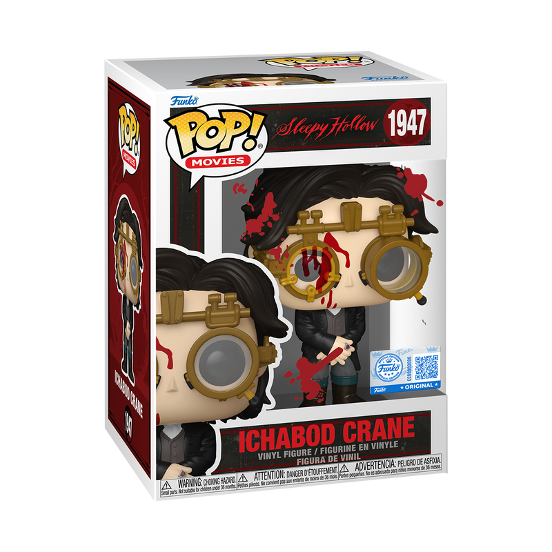 SLEEPY HOLLOW: ICHABOD CRANE (BLOODY) (EXCLUSIVE) VINYL FIGURE #1947