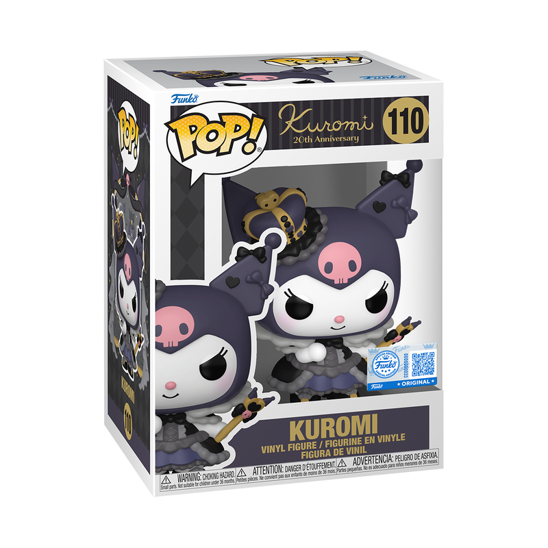 SANRIO KUROMI ROYAL OUTFIT 20TH ANNIVERSARY (EXCLUSIVE) VINYL FIGURE #110