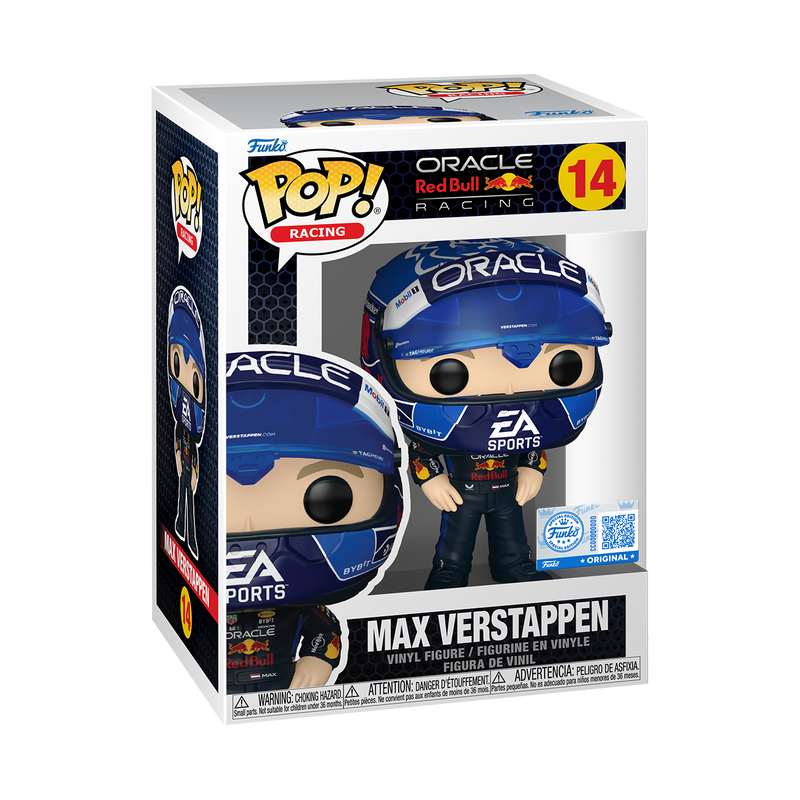 ORACLE RED BULL RACING: MAX VERSTAPPEN WITH USA HELMET (EXCLUSIVE) VINYL FIGURE #14