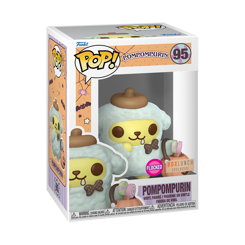 SANRIO: POMPOMPURIN (FLOCKED) (EXCLUSIVE) VINYL FIGURE #95