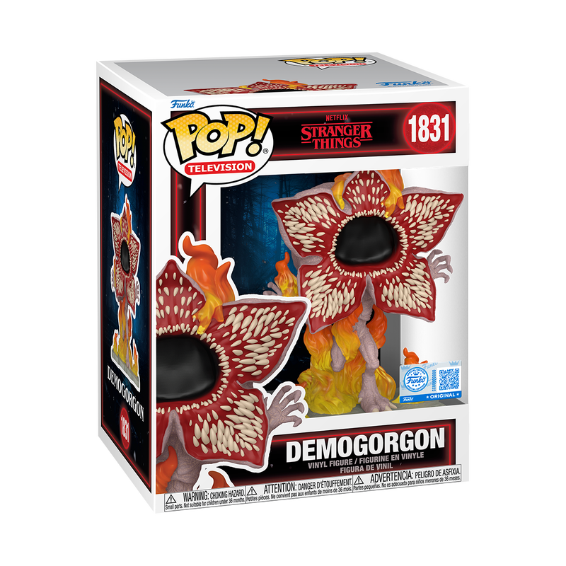 STRANGER THINGS: PREMIUM DEMOGORGON ON FIRE (EXCLUSIVE) VINYL FIGURE #1831
