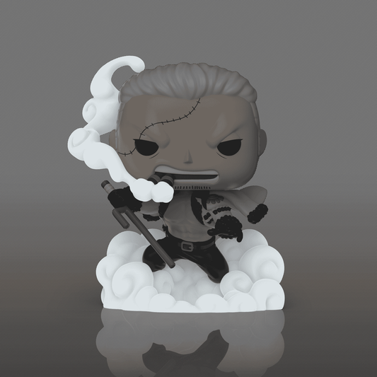 ONE PIECE: SMOKER (GLOW-IN-THE-DARK) (CHASE) (EXCLUSIVE) VINYL FIGURE #1914