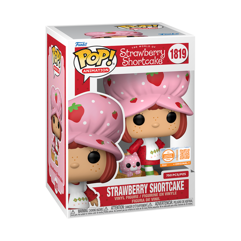 STRAWBERRY SHORTCAKE WITH CUSTARD (750 PCS LIMITED) VINYL FIGURE #1819