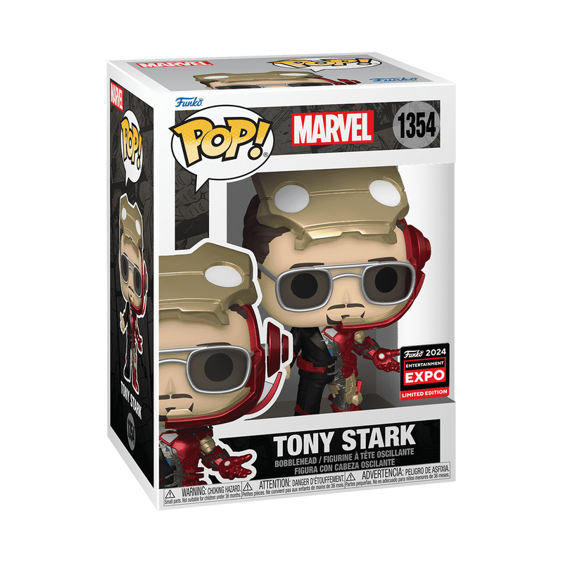 MARVEL: TONY STARK (SUMMONING ARMOR) (2024 ENTERTAINMENT EXPO LIMITED) VINYL FIGURE #1354