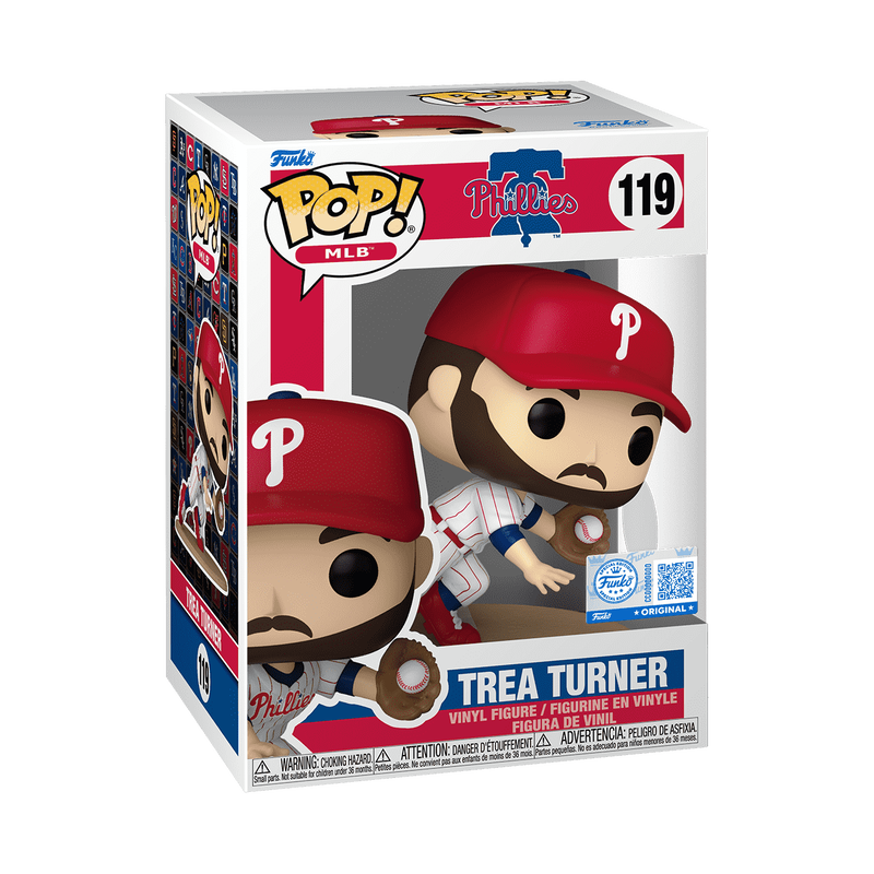 MLB: TREA TURNER (EXCLUSIVE) VINYL FIGURE #119