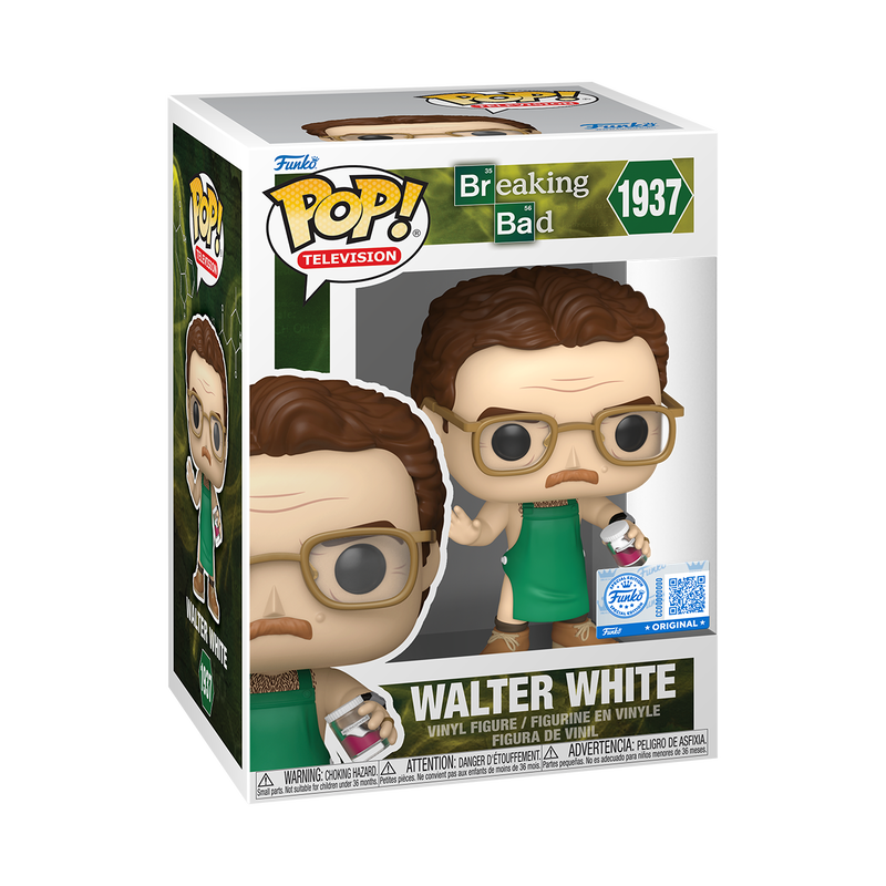 BREAKING BAD: WALTER WHITE IN GREEN APRON (EXCLUSIVE) VINYL FIGURE #1937