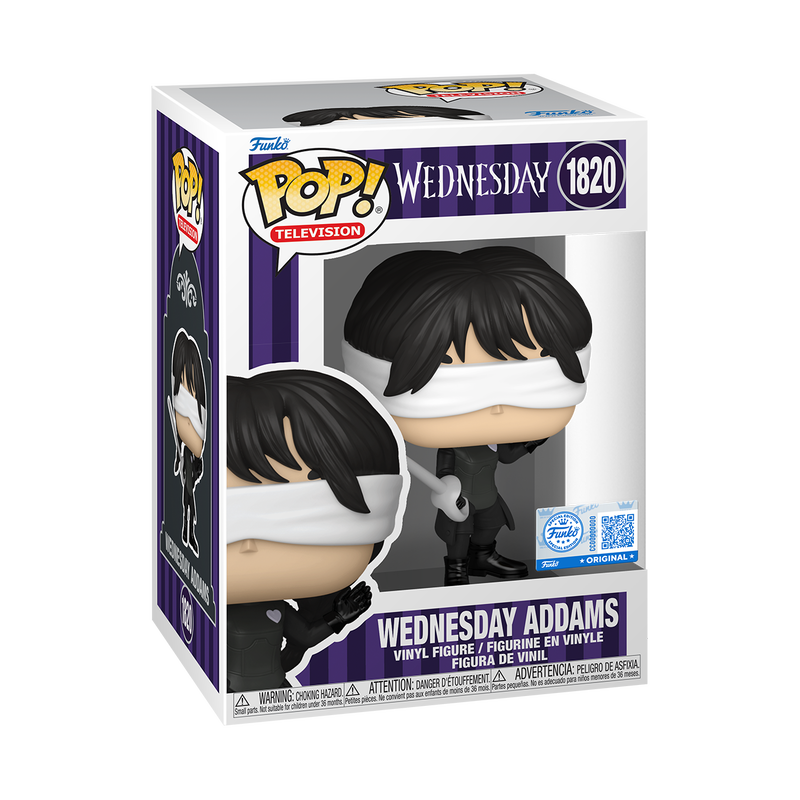 THE ADDAMS FAMILY: WEDNESDAY ADDAMS (FENCING) (EXCLUSIVE) VINYL FIGURE #1820