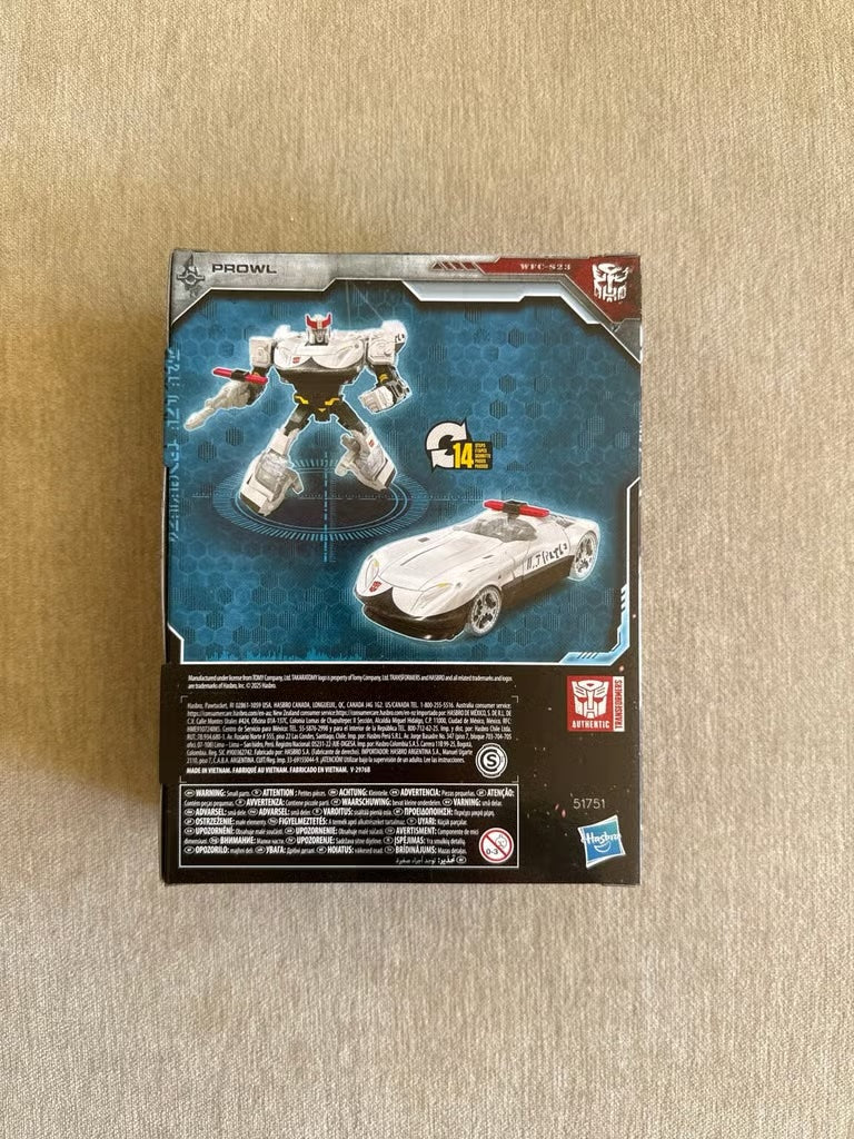 TRANSFORMERS GENERATIONS WAR FOR CYBERTRON: SIEGE DELUXE PROWL