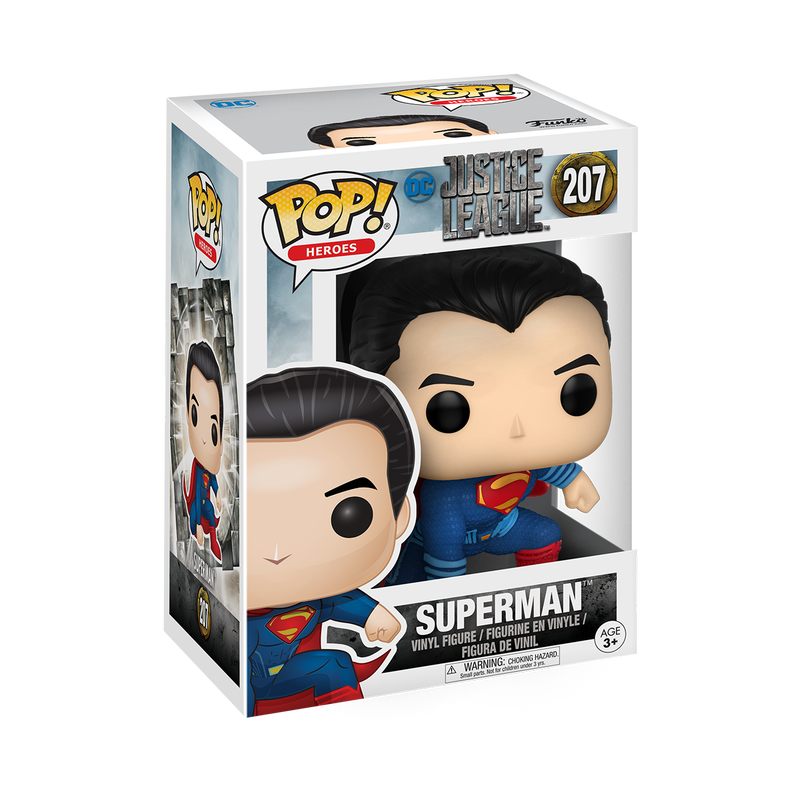 JUSTICE LEAGUE MOVIE SUPERMAN POP! VINYL FIGURE #207