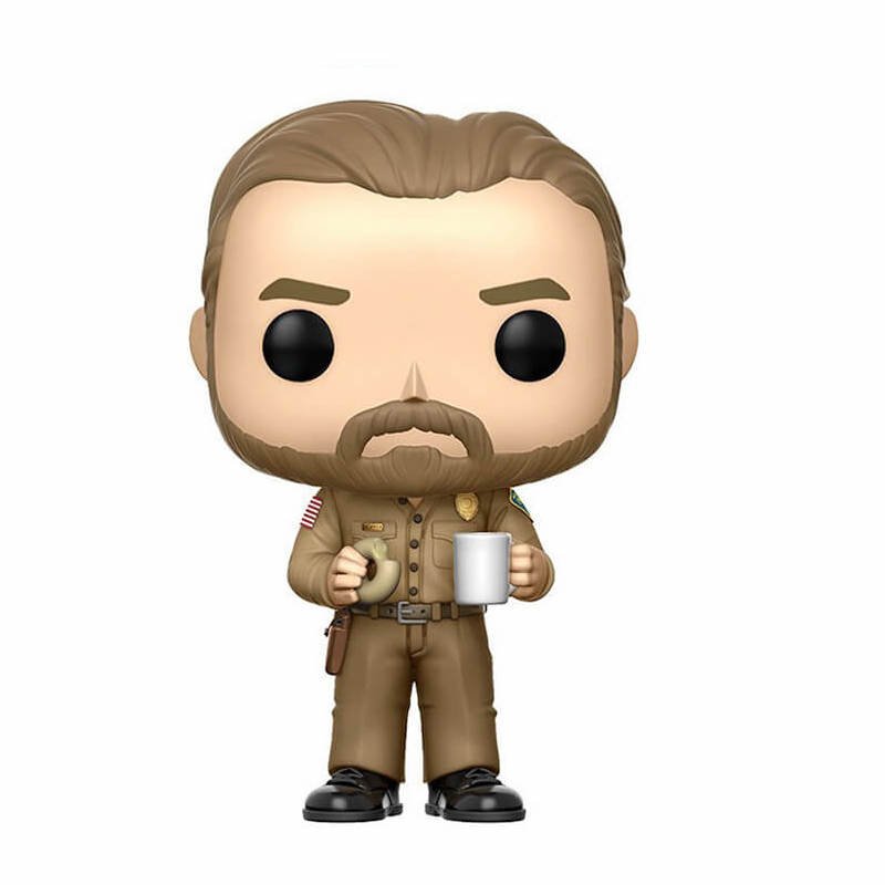 STRANGER THINGS - HOPPER WITH DONUT POP! VINYL FIGURE - #512