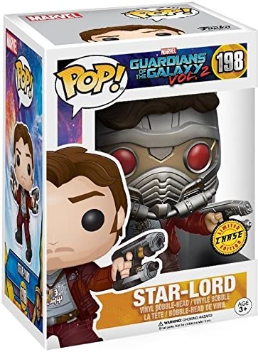 GUARDIANS OF THE GALAXY VOL. 2 STAR-LORD (CHASE) POP! VINYL FIGURE #198