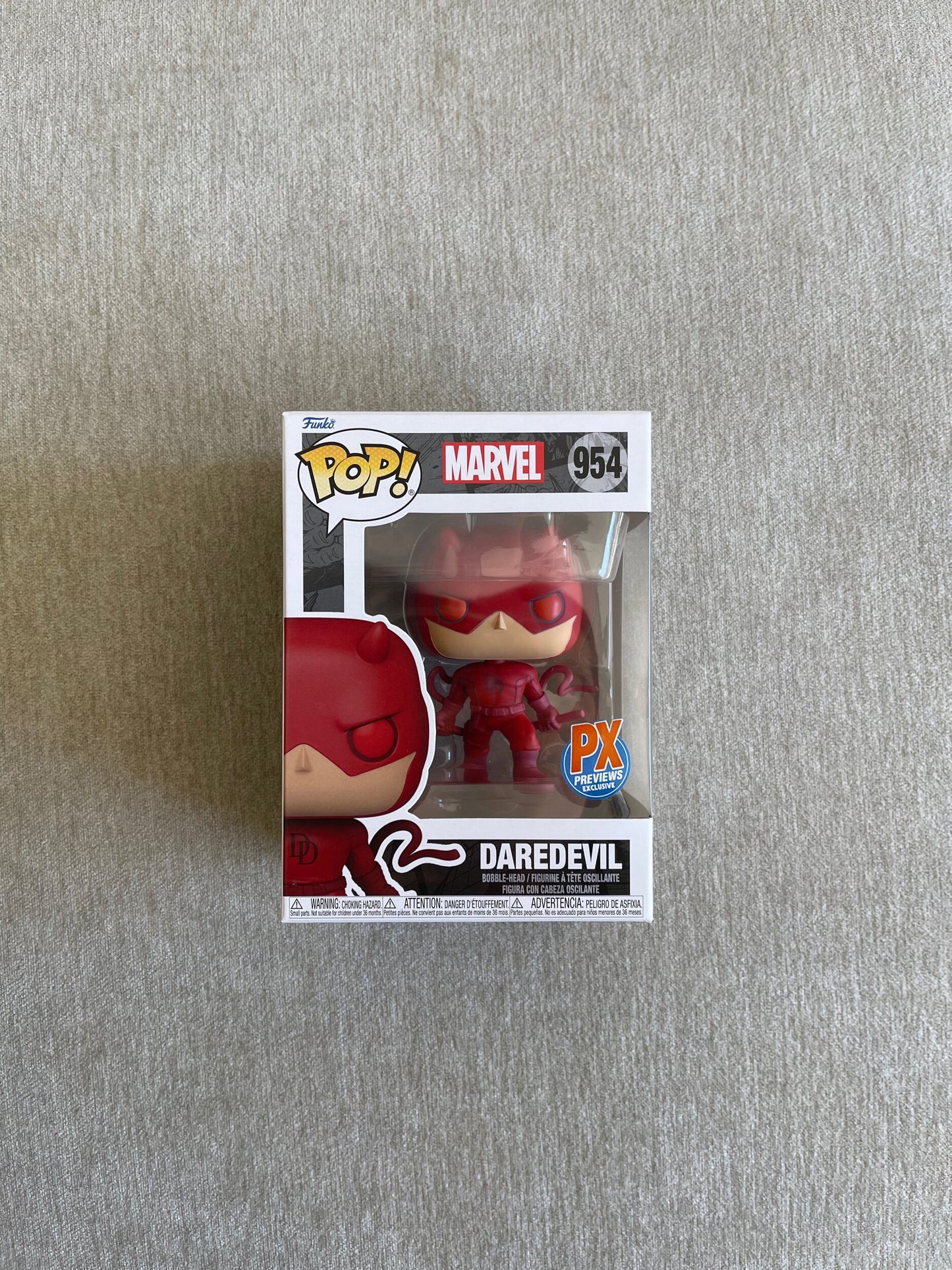 MARVEL DAREDEVIL ACTION POSE (EXCLUSIVE) POP! VINYL FIGURE - #954