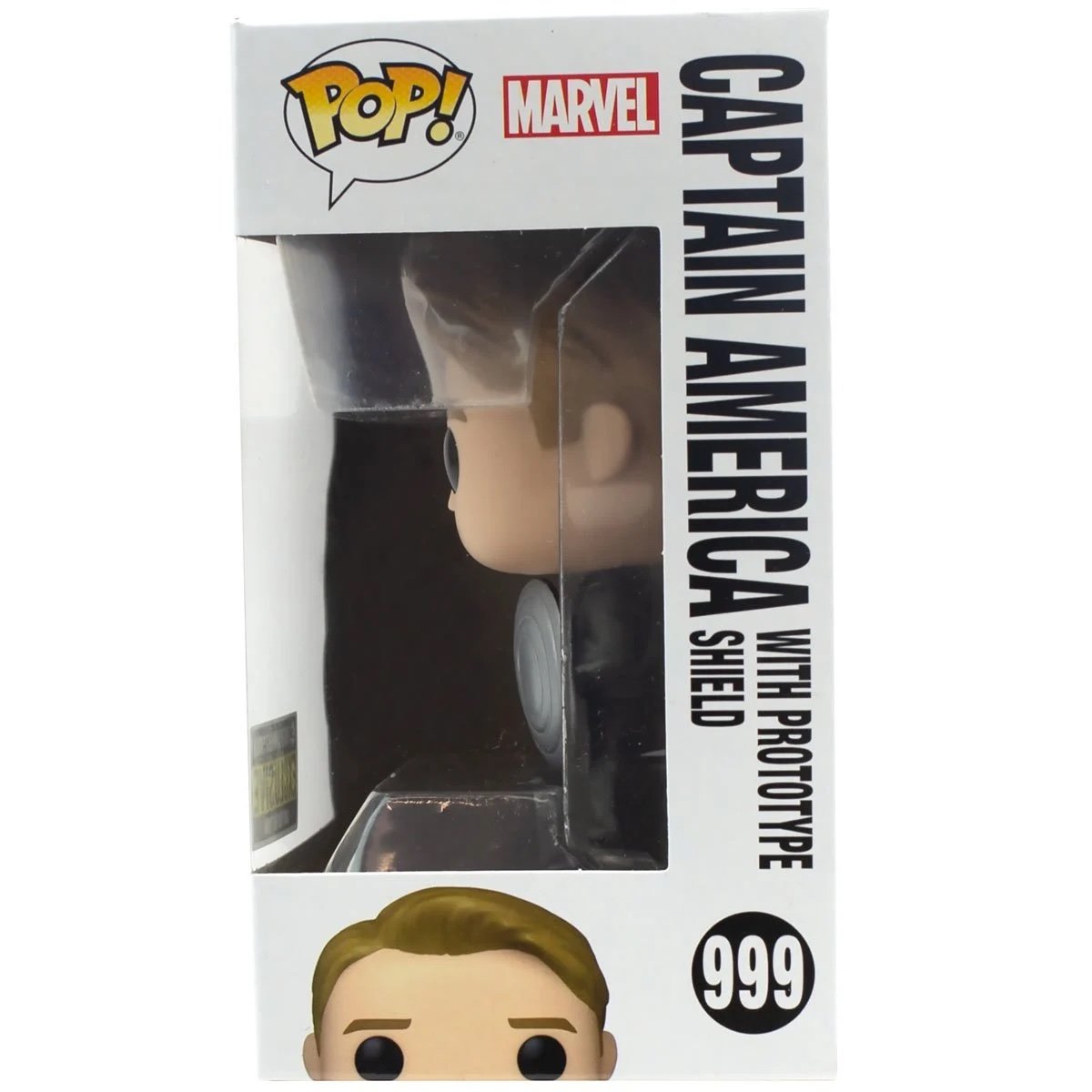 CAPTAIN AMERICA WITH PROTOTYPE SHIELD (EXCLUSIVE) POP! MOVIE VINYL FIGURE - #999