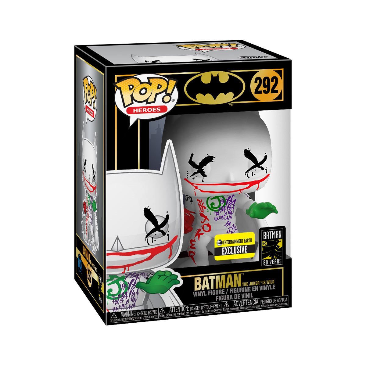 BATMAN JOKERS WILD BATMAN (LIMITED EXCLUSIVE) POP! VINYL FIGURE - #292