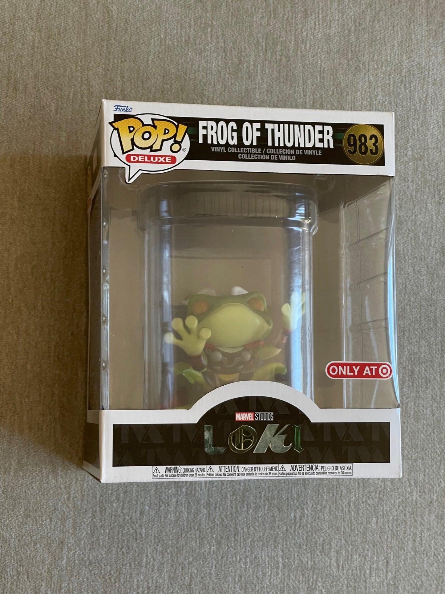 LOKI - FROG OF THUNDER (EXCLUSIVE) POP! DELUXE VINYL FIGURE - #983