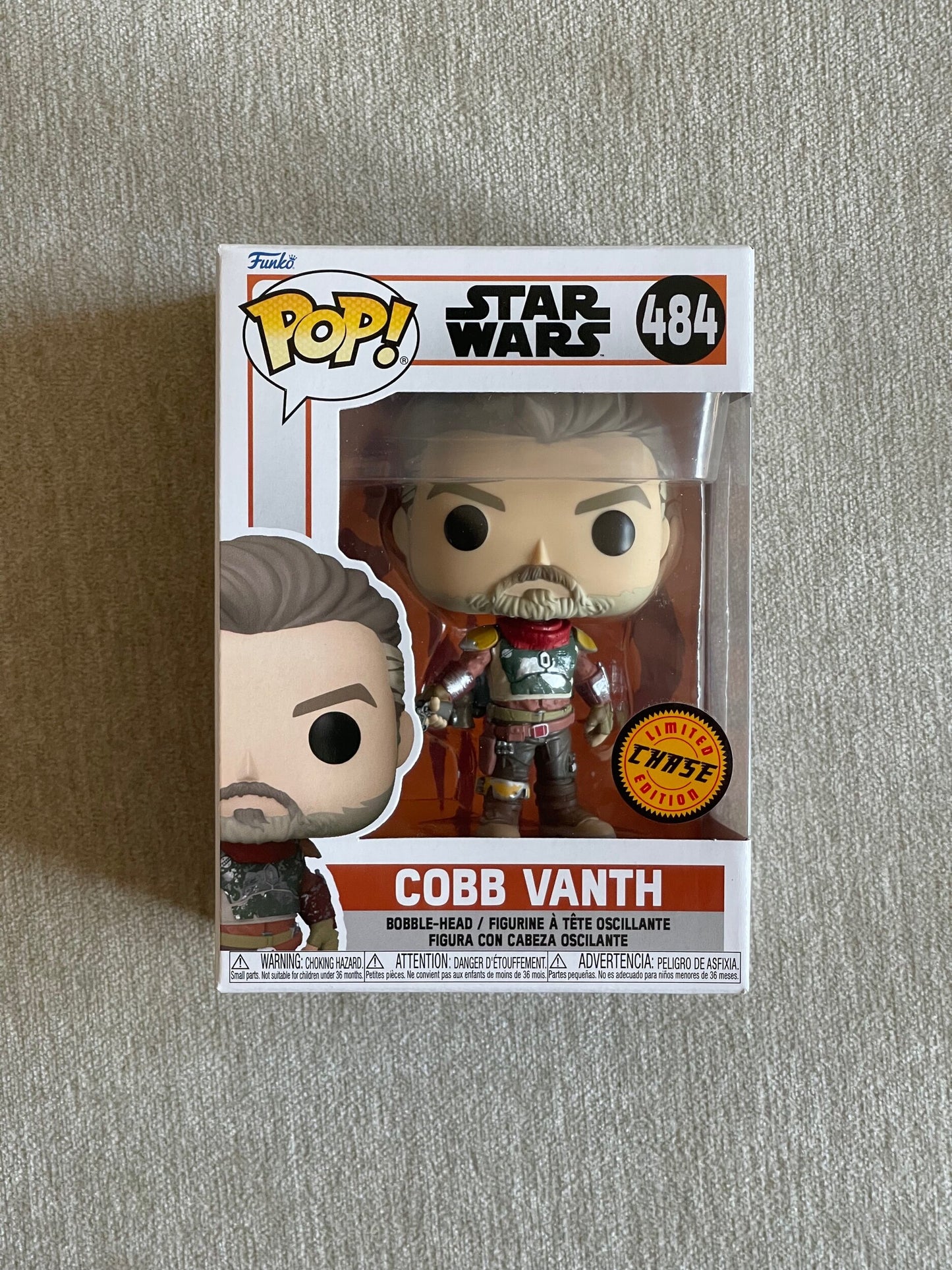 STAR WARS - COBB VANTH (CHASE) POP! VINYL FIGURE - #484