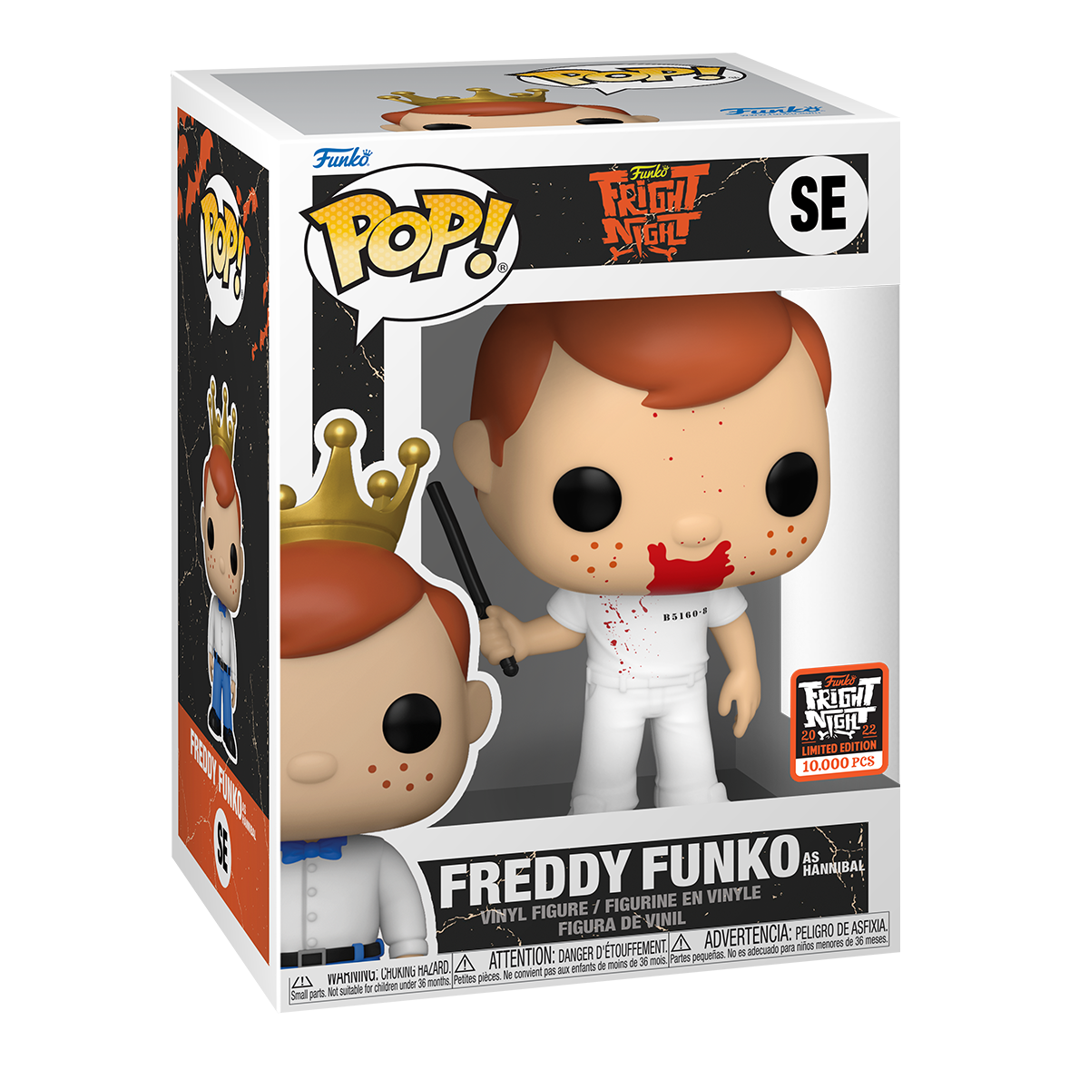 FRIGHT NIGHT: FREDDY FUNKO AS HANNIBAL POP! VINYL FIGURE - 10,000 PCS LIMITED EDITION