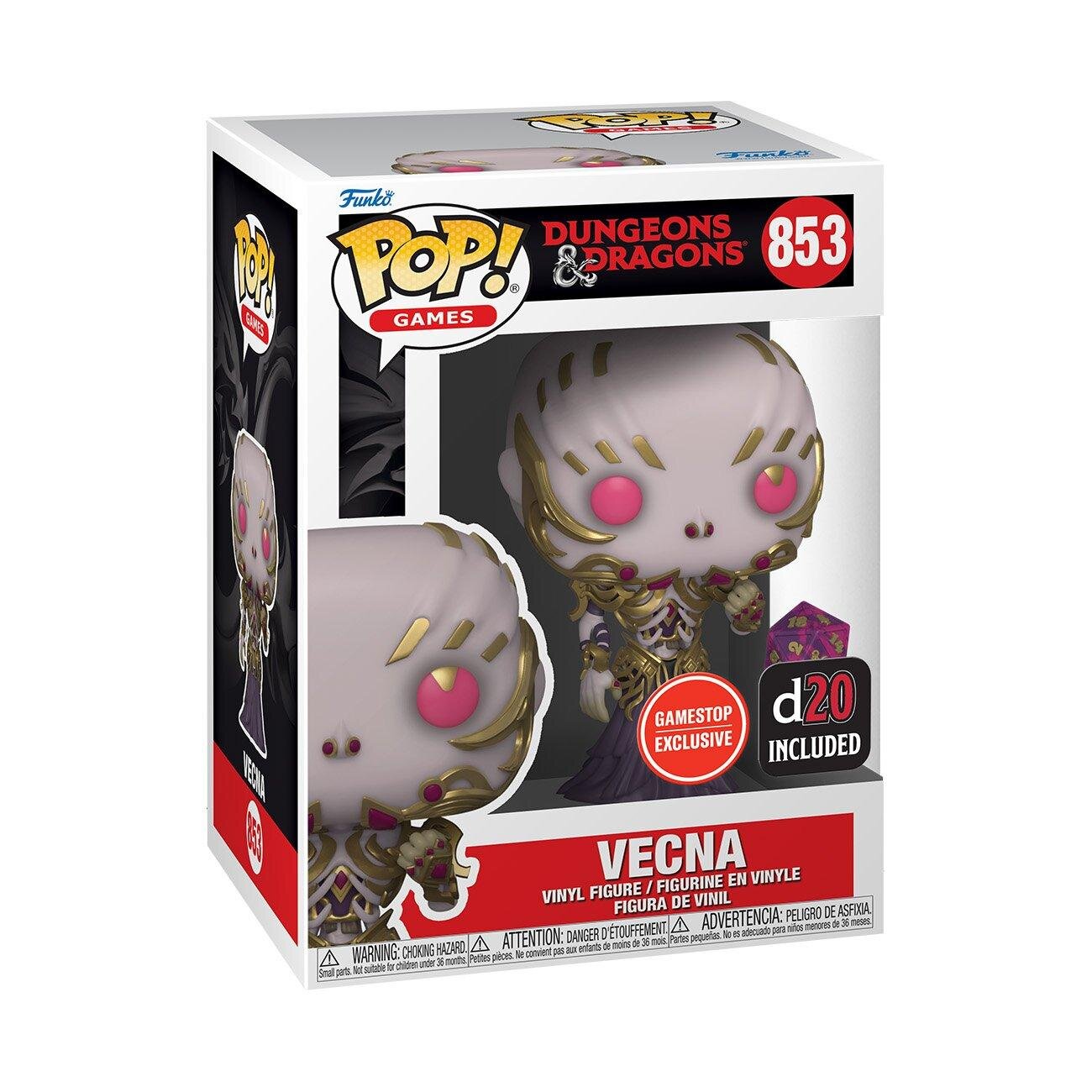 DUNGEONS AND DRAGONS: VECNA (EXCLUSIVE) POP! GAMES VINYL FIGURE - #853