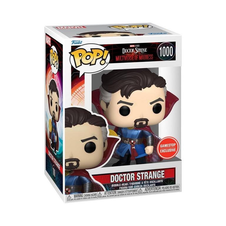 DOCTOR STRANGE: MULTIVERSE OF MADNESS - DOCTOR STRANGE (METALLIC) (EXCLUSIVE) POP! VINYL BOBBLEHEAD - #1000