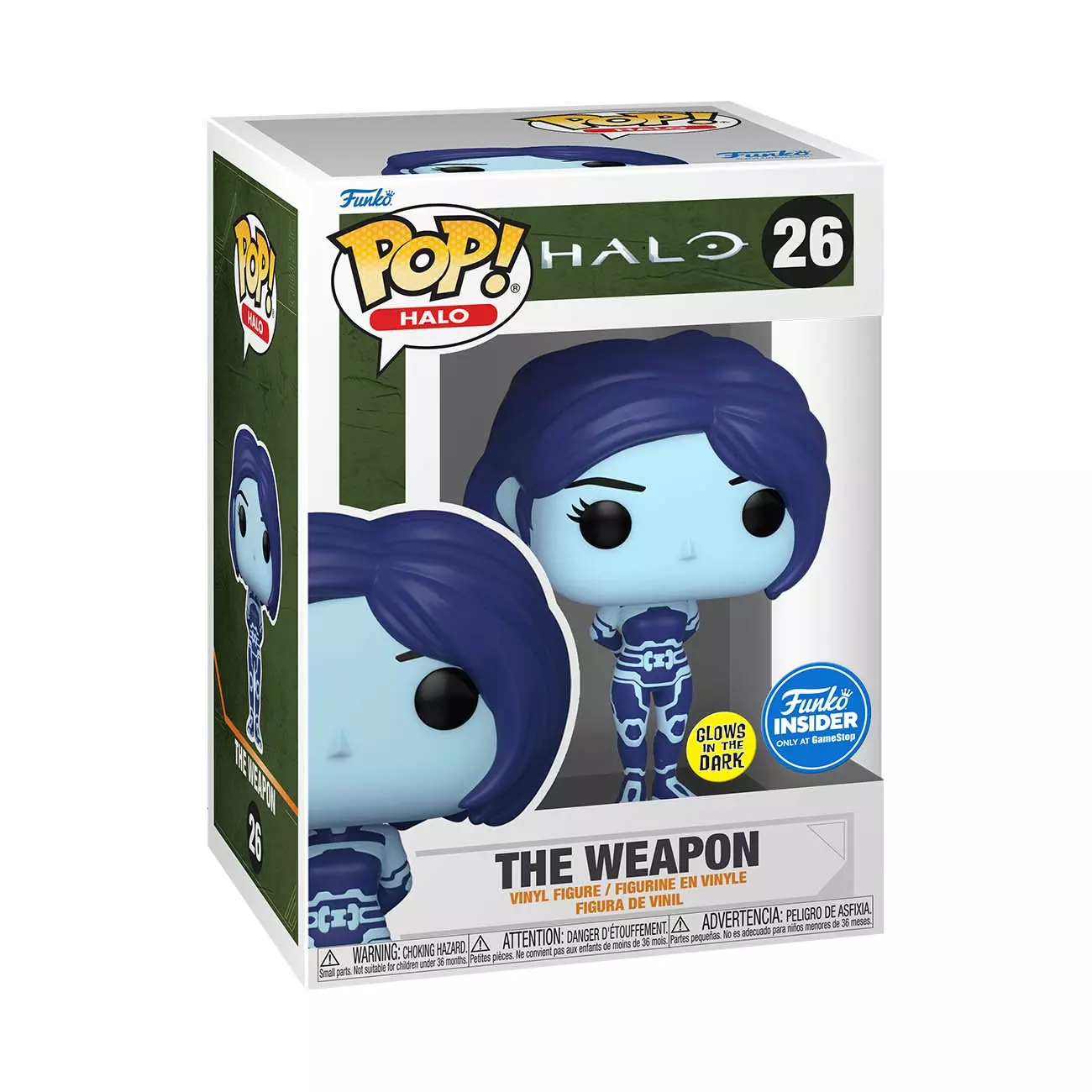 HALO - THE WEAPON (GLOW-IN-THE-DARK) (EXCLUSIVE) POP! VINYL FIGURE - #26