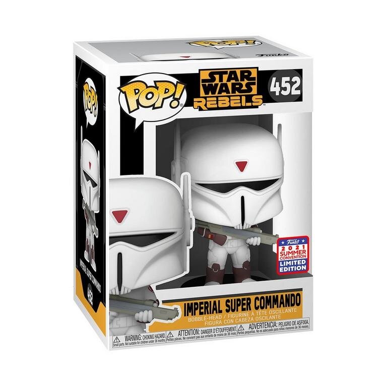 STAR WARS: IMPERIAL SUPER COMMANDO (EXCLUSIVE) POP! BOBBLEHEAD - #452