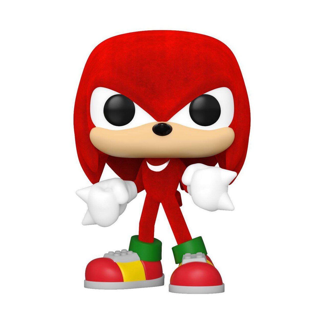 SONIC THE HEDGEHOG KNUCKLES (FLOCKED) (LIMITED EXCLUSIVE) POP! GAMES VINYL FIGURE - #854