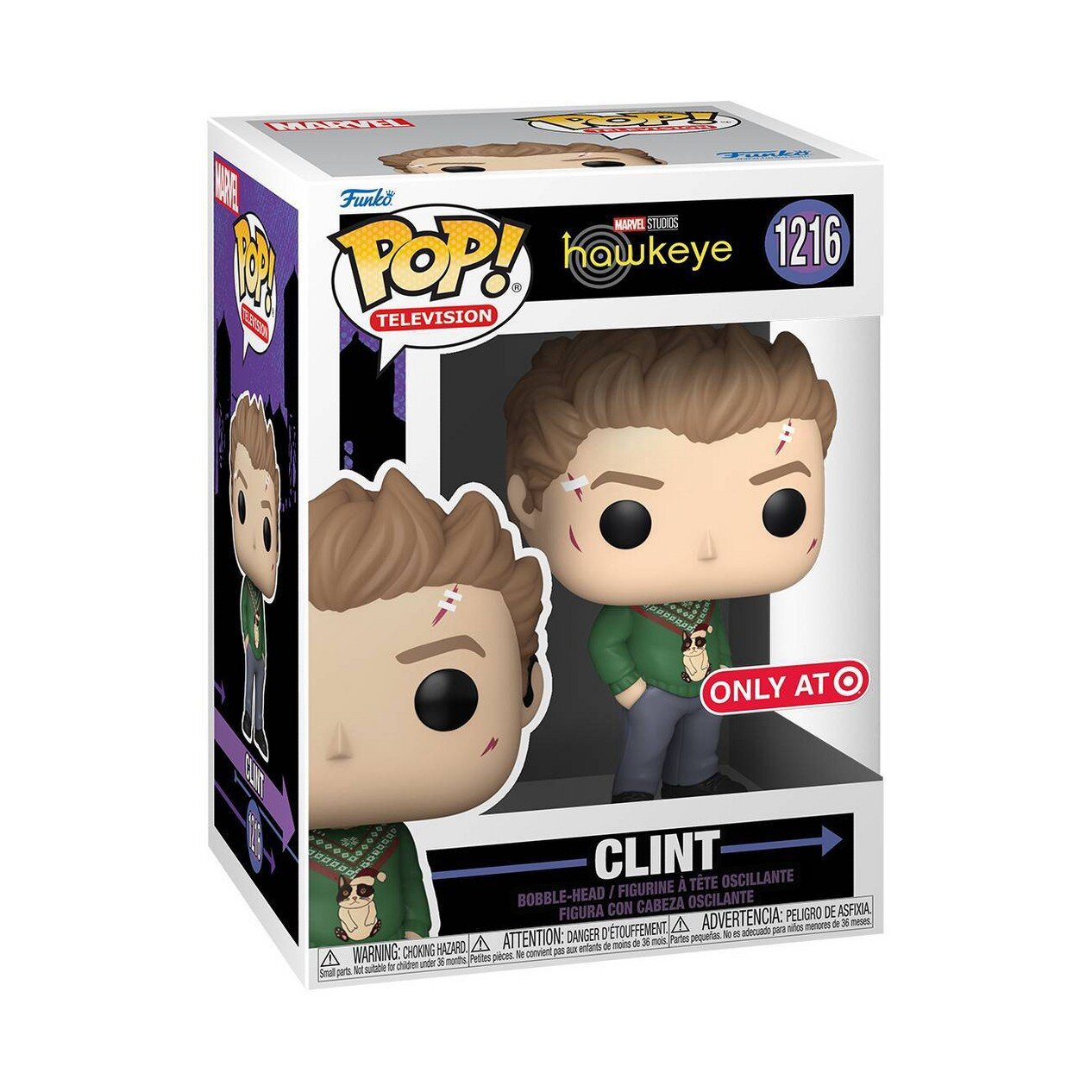 MARVEL: HAWKEYE - CLINT BARTON (EXCLUSIVE) POP! VINYL FIGURE - #1216