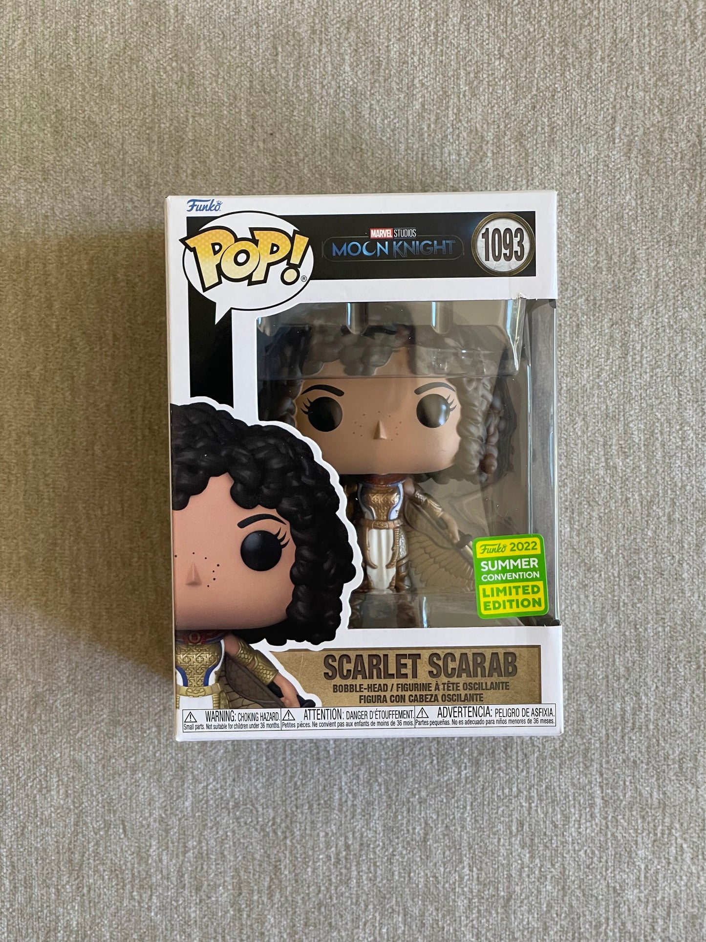 MOON KNIGHT - LAYLA EL-FAOULY SCARLET SCARAB (EXCLUSIVE) POP! VINYL FIGURE - #1093