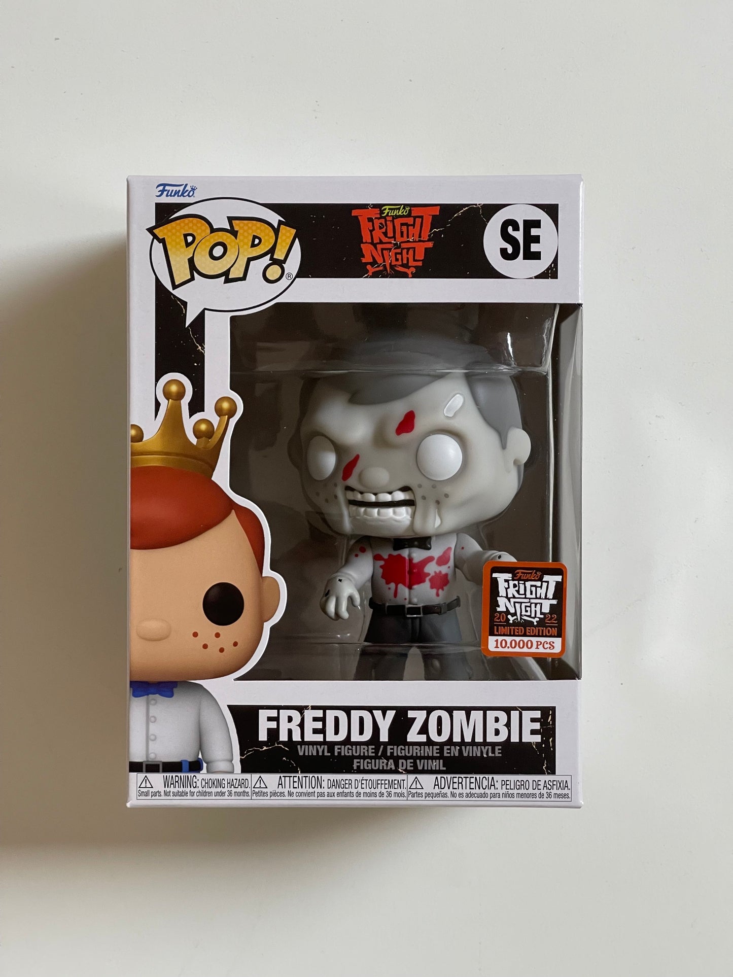 FRIGHT NIGHT: FREDDY ZOMBIE POP! VINYL FIGURE - 10,000 PCS LIMITED EDITION