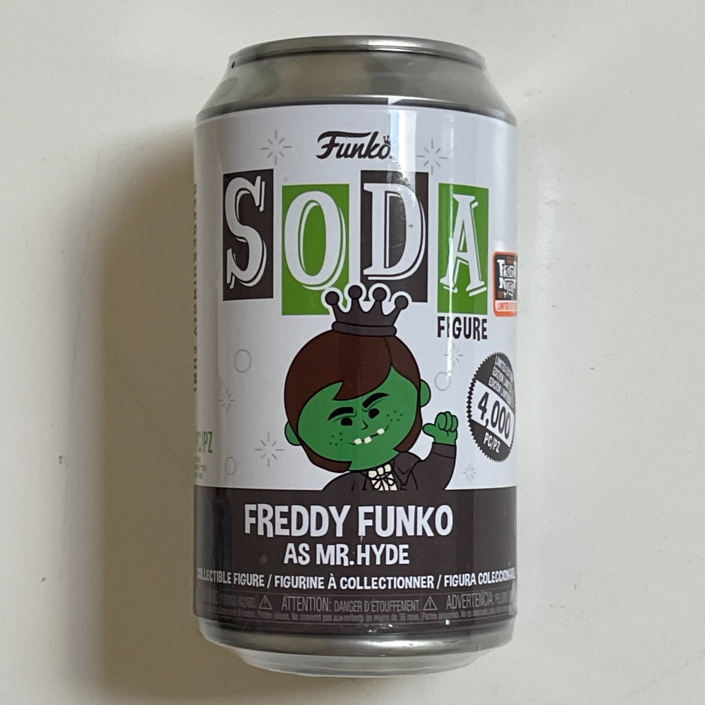 FRIGHT NIGHT: FREDDY FUNKO AS MR. HYDE SODA FIGURE - 4,000 PCS LIMITED EDITION