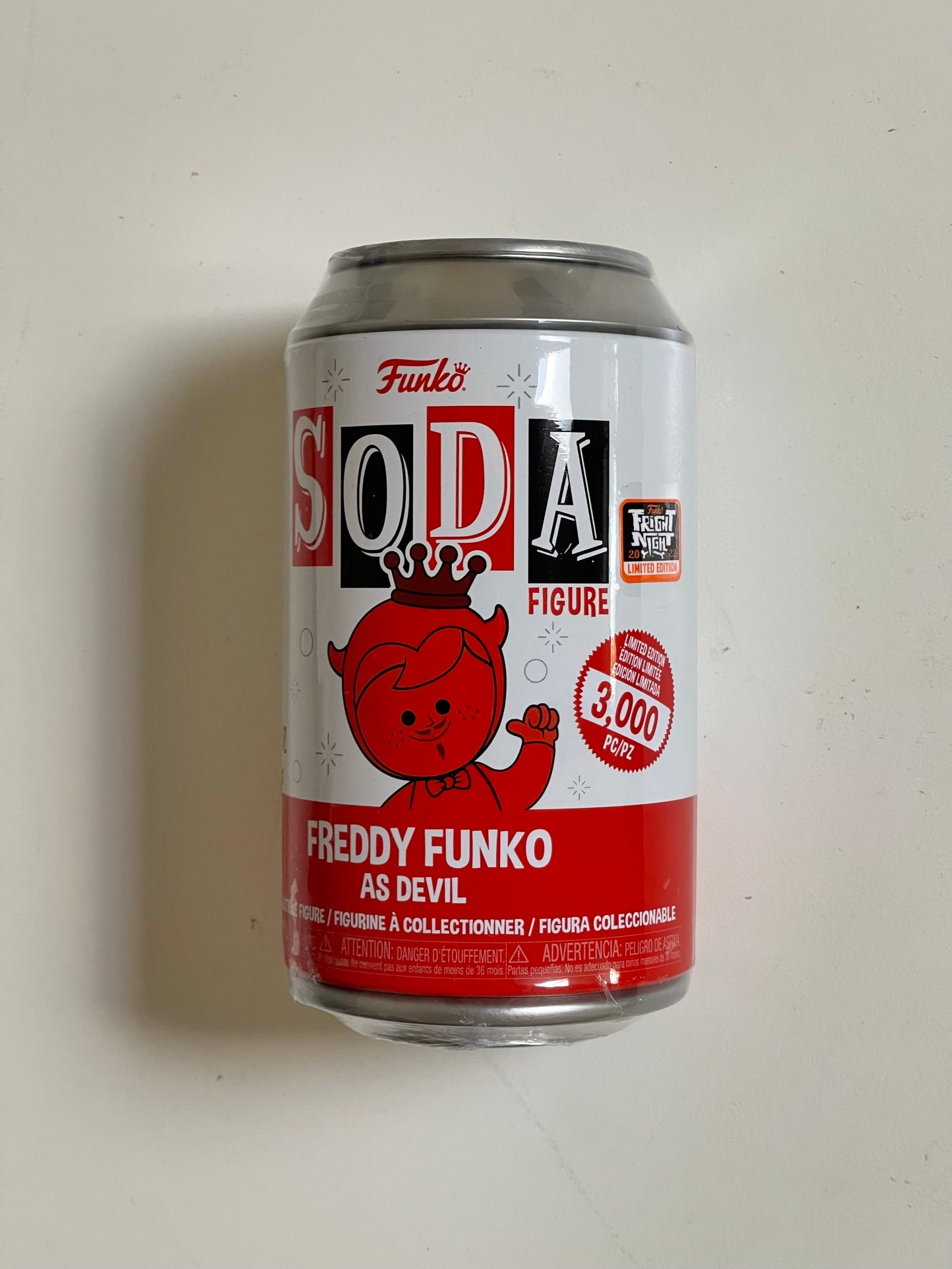 FRIGHT NIGHT: FREDDY AS DEVIL SODA FIGURE - 3,000 PCS LIMITED EDITION