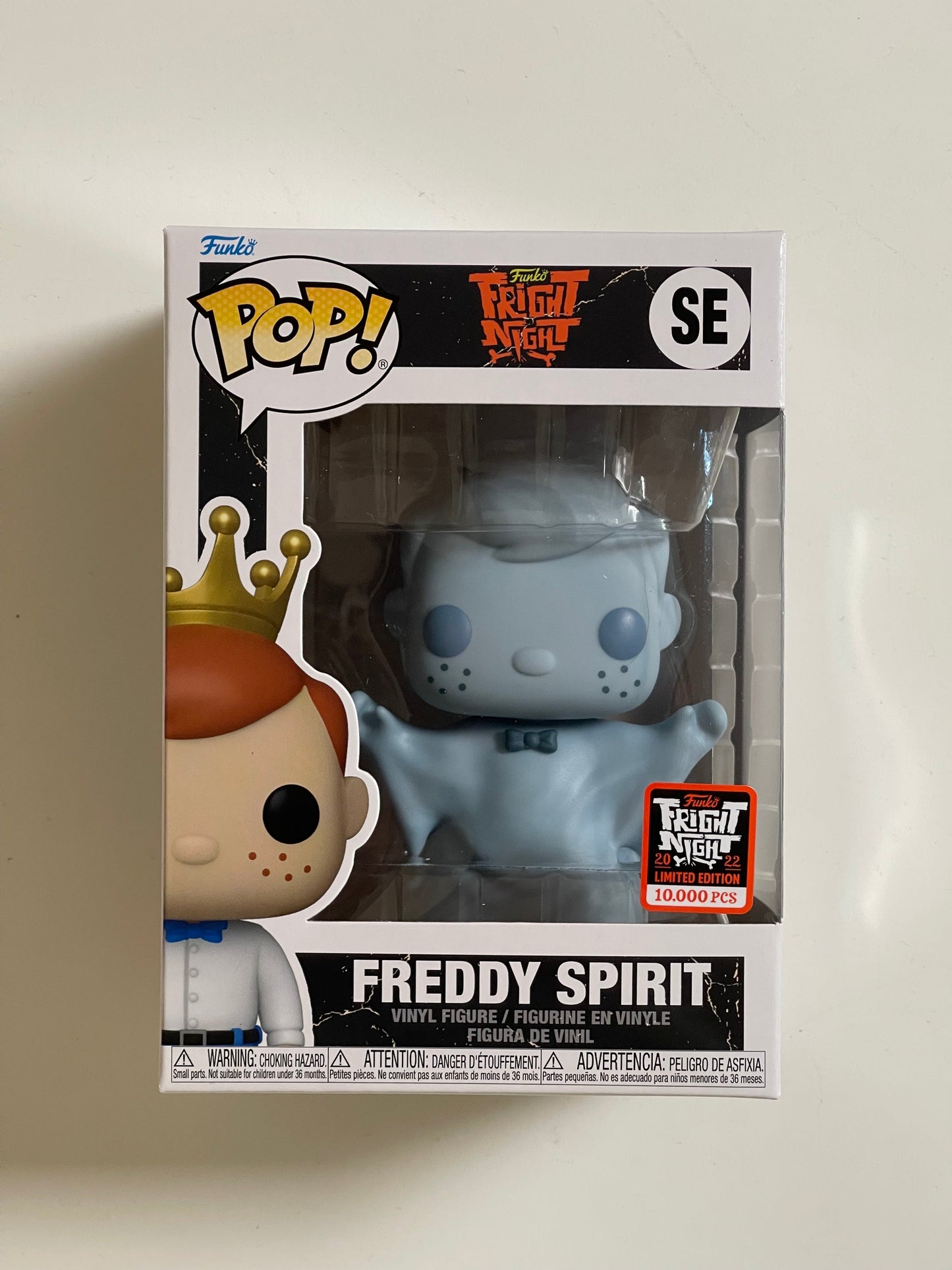 FRIGHT NIGHT: FREDDY SPIRIT POP! VINYL FIGURE - 10,000 PCS LIMITED EDITION