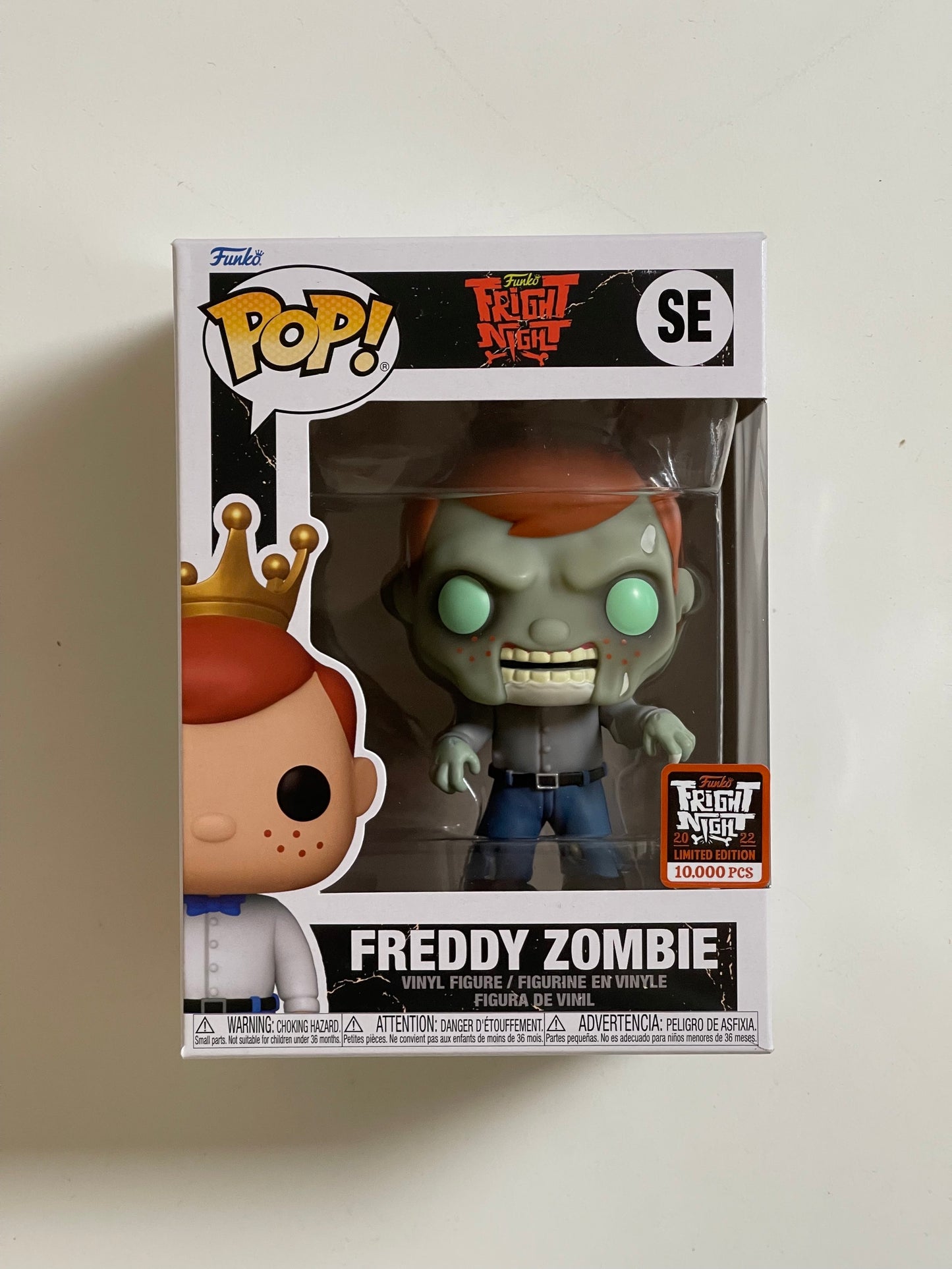 FRIGHT NIGHT: FREDDY ZOMBIE POP! VINYL FIGURE - 10,000 PCS LIMITED EDITION