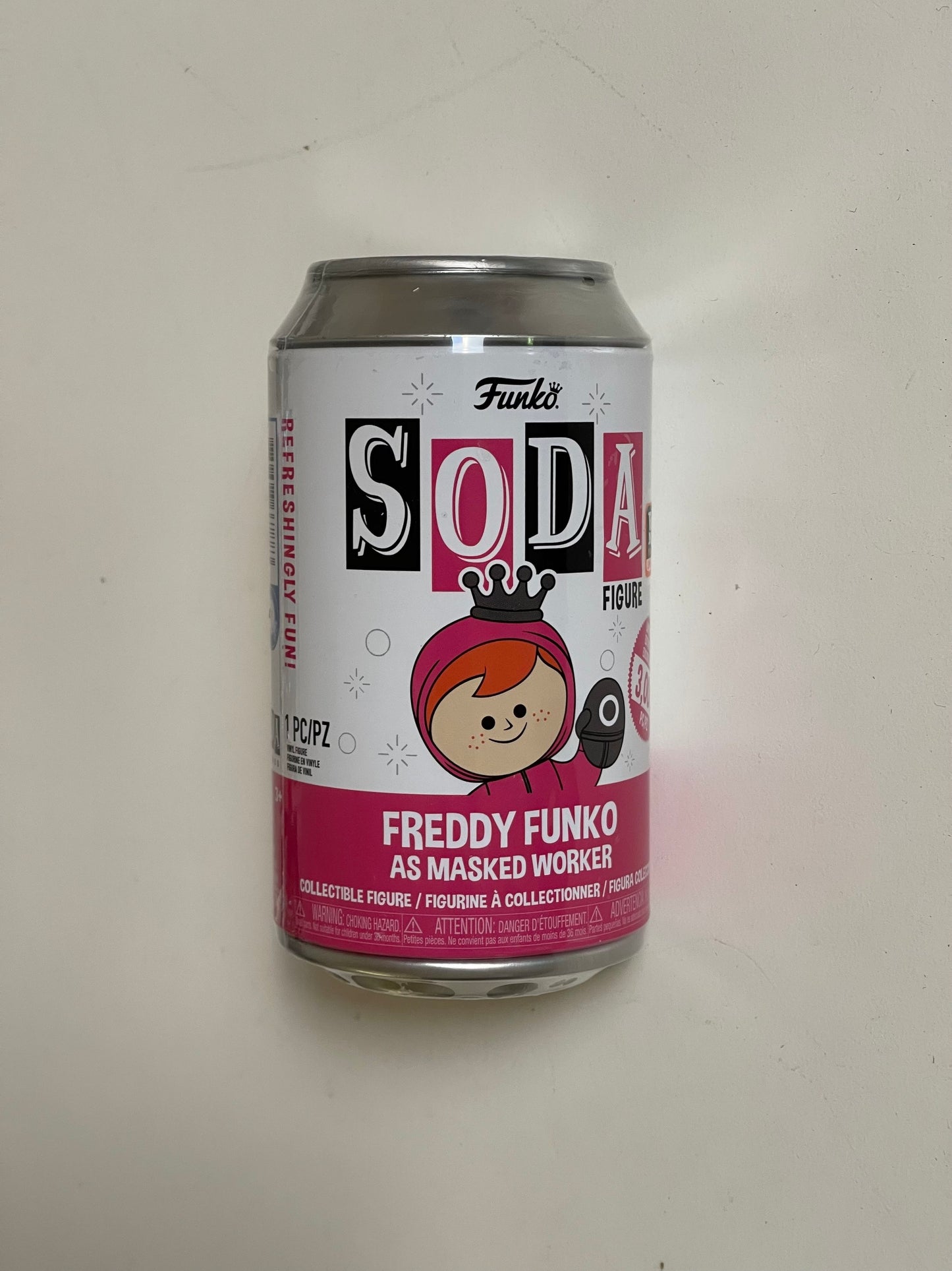 FRIGHT NIGHT: FREDDY FUNKO AS MASKED WORKER SODA FIGURE - 3,000 PCS LIMITED EDITION