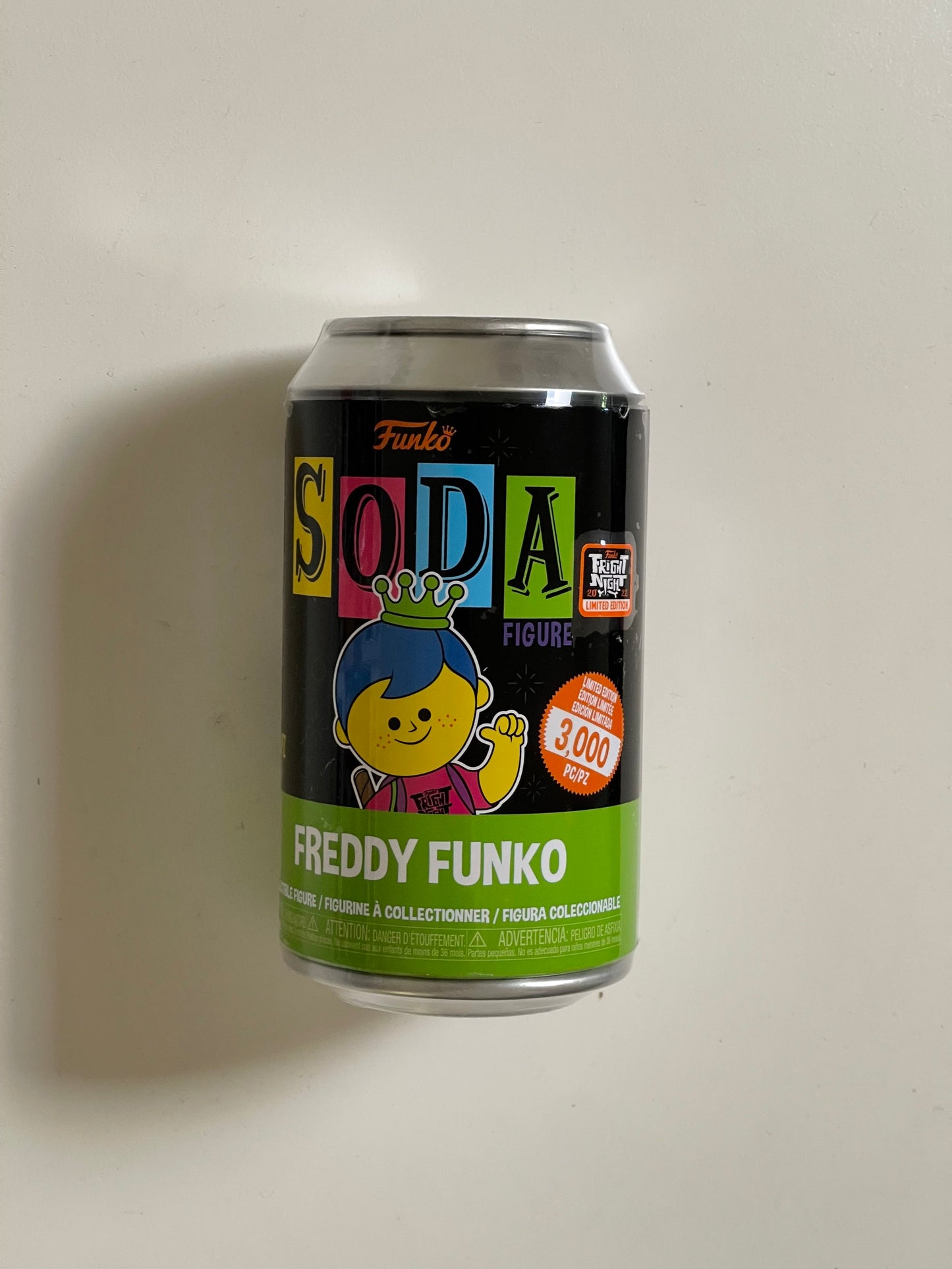 FRIGHT NIGHT: FREDDY FUNKO SODA FIGURE - 3,000 PCS LIMITED EDITION