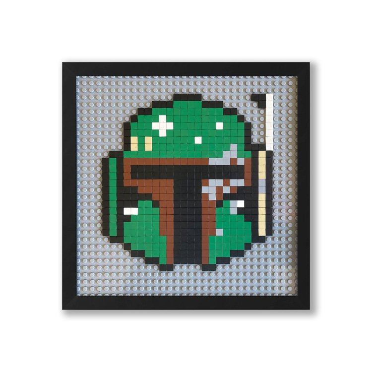 STAR WARS BOBA FETT PIXEL ART