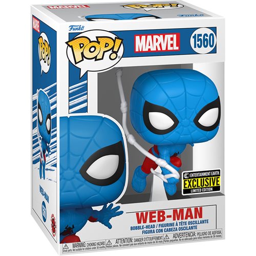 SPIDER-MAN WEB-MAN (EXCLUSIVE) POP! VINYL FIGURE #1560
