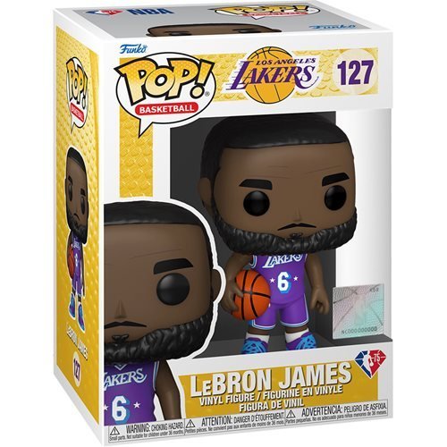 NBA LAKERS - LEBRON JAMES (CE 2021) POP! VINYL FIGURE - #127