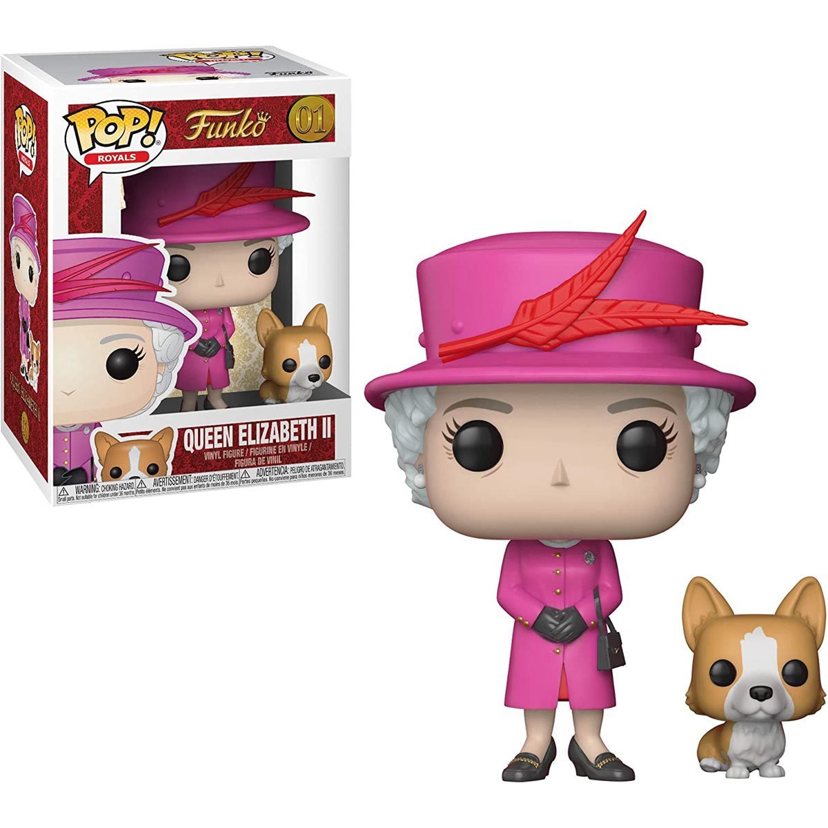 ROYALS - QUEEN ELIZABETH II POP! VINYL FIGURE - #01
